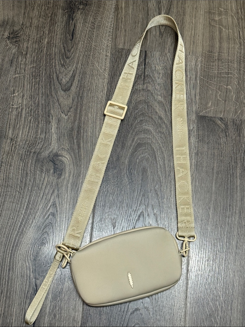 Anthropologie x Thacker Ella Phone Bag in Beige